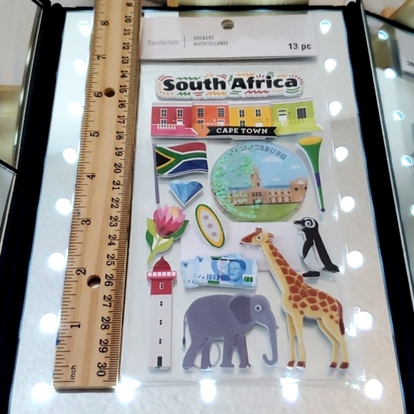 182◼️RECOLLECTIONS  SOUTH AFRICA STICKERS - Picture 5 of 6